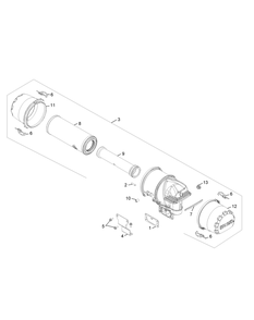 Kohler Cv732-3015 Air Intake And Filtration Diagram and Parts List for Z-FORCELZ60 (53AGD-53AGD050)(2015) Cub Cadet Lawn Tractor